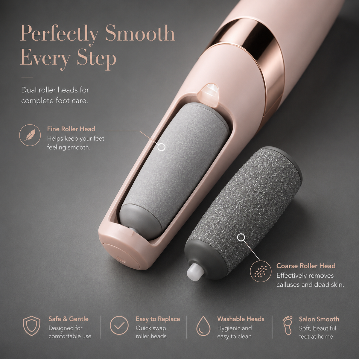 Solenne Electric Pedi Foot Filer